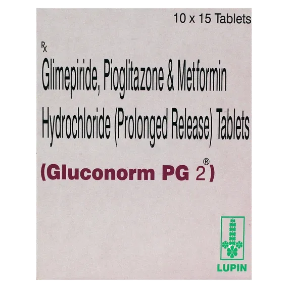 gluconorm pg 2mg tablet 15's